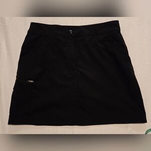 32⁰ COOL**Women’s Black A-Line Skirt With Shorts